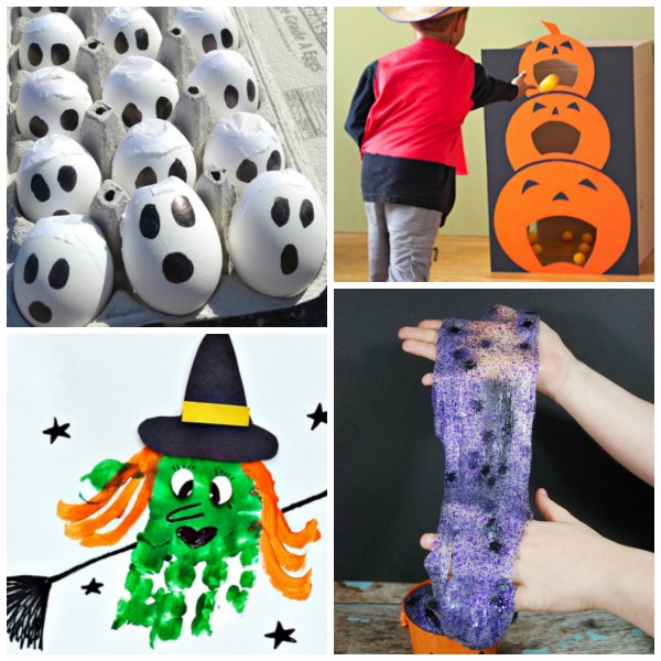 50 SUPER FUN HALLOWEEN ACTIVITIES FOR KIDS= games, crafts, recipes, and more!